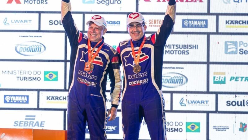 Maranhenses brilham no Rally dos Sertões: Cadasso é campeão e Medeiros sobe ao pódio