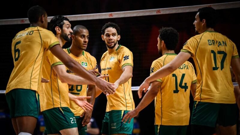 Brasil encerra Sul-Americano Masculino de vôlei contra a Argentina; veja tabela completa