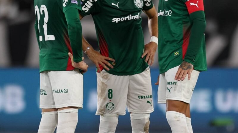 Palmeiras teve uma vitória e metade 
do aproveitamento do Flamengo nos últimos cinco jogos