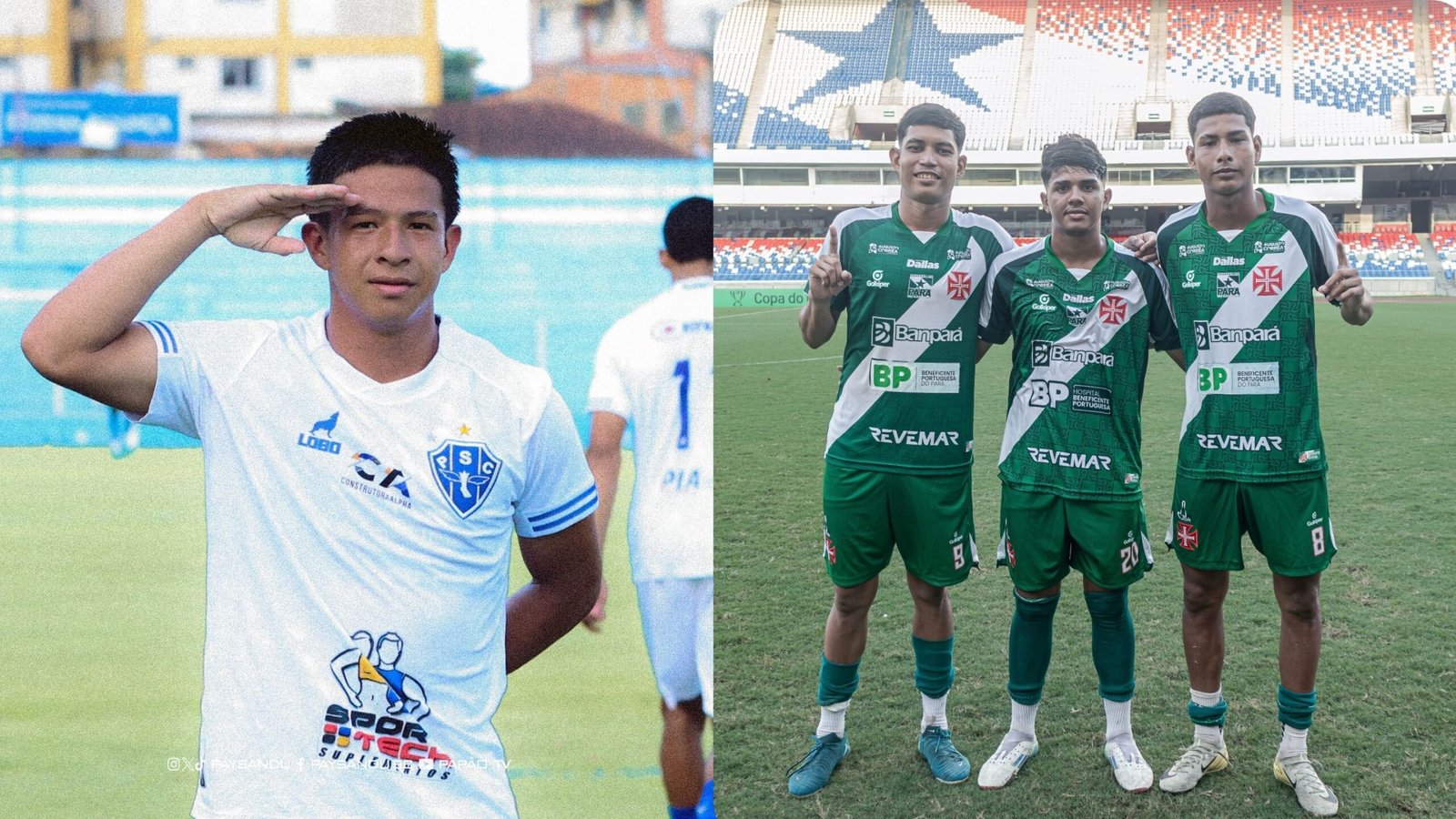 CBF detalha jogos de Paysandu e Tuna da segunda fase da Copa do Brasil sub-20