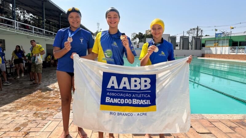 AABB vence 3ª etapa do Campeonato Acreano de Natação com ampla vantagem