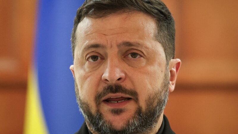 Presidente da Ucrânia, Volodymyr Zelensky inicia seu discurso na Assembleia Geral da ONU