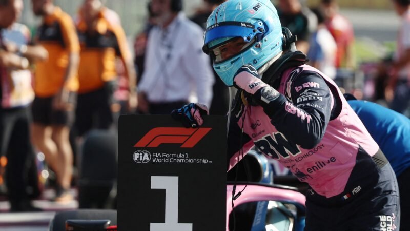 Alpine conquista primeira pole position na F1 após 127 GPs
