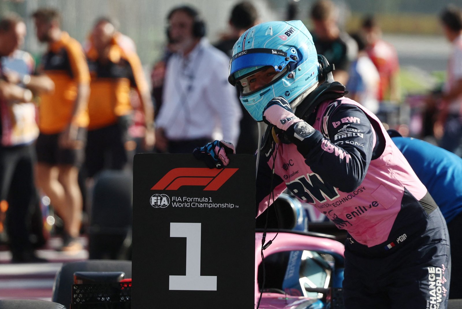 Alpine conquista primeira pole position na F1 após 127 GPs