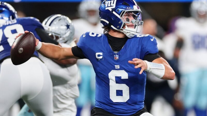Giants atropelam Cowboys e dão início à era Harbaugh com vitória na NFL