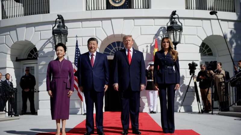 Trump recebe Xi Jinping na Casa Branca para cerimônia do chá; SIGA