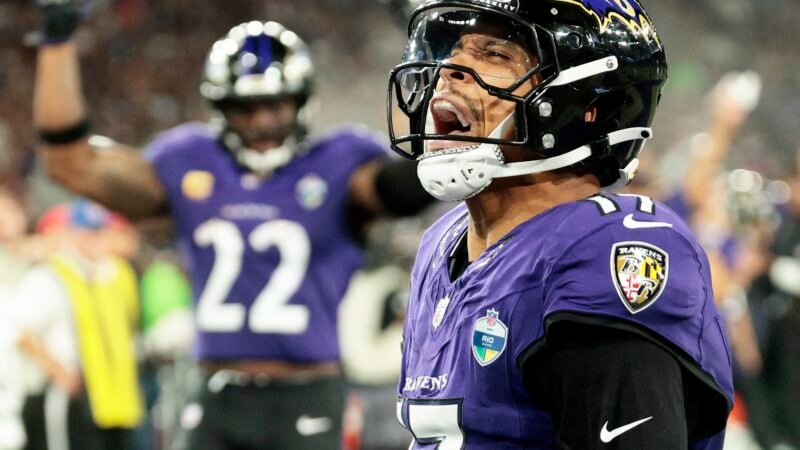 Ravens vencem Cowboys com field goal heroico no último segundo na estreia da NFL no Maracanã