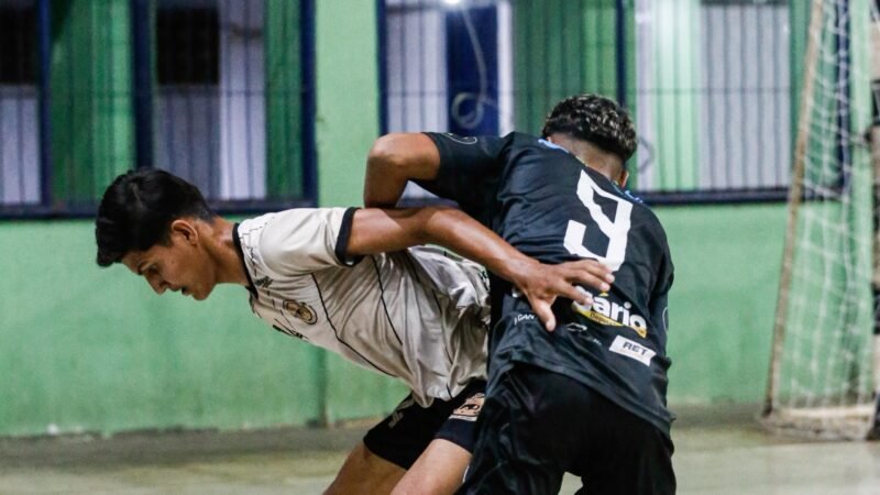 Quatro jogos movimentam 3ª rodada do Acreano de Futsal Série B neste sábado