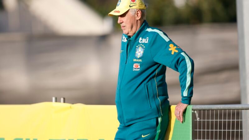 Escalação da Seleção: Ancelotti monta o Brasil com dois estreantes e sete remanescente da Copa para amistoso