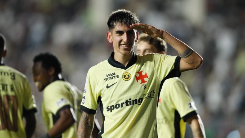 Atuações do Vasco: Colidio e Lescano são os melhores em goleada sobre o Coritiba; dê suas notas