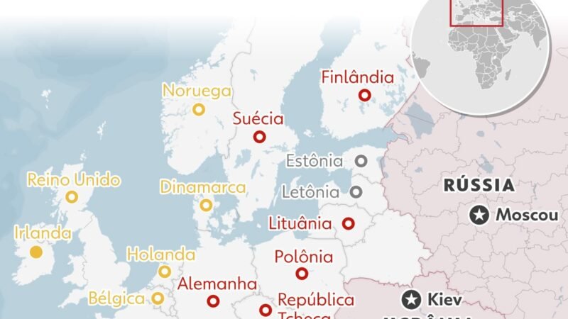 Europa sob pressão: ‘guerra de drones’ entre Rússia e Ucrânia já afetou mais de 20 países; MAPA