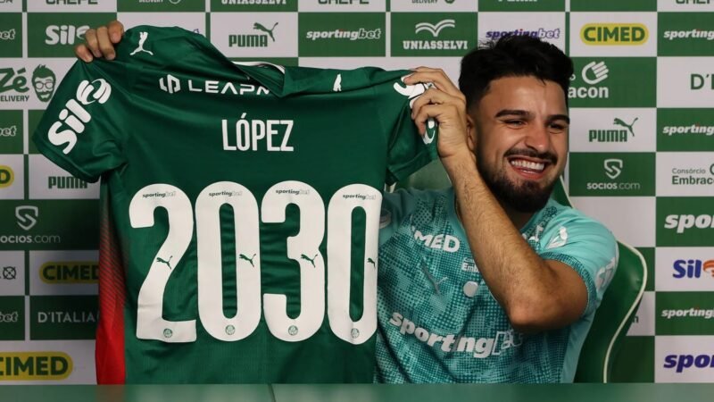 Palmeiras renova contrato de Flaco López
