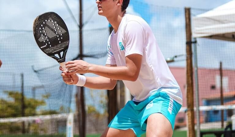 Augusto Neto conquista ouro no Pan-Americano de Beach Tennis Sub-18