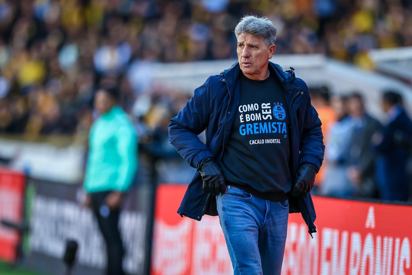 Grêmio acerta volta de Renato; técnico faz post e depois apaga