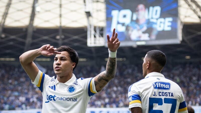 Entenda como Kaio Jorge pode entrar para história do Cruzeiro e superar Alex, Fred e Moreno