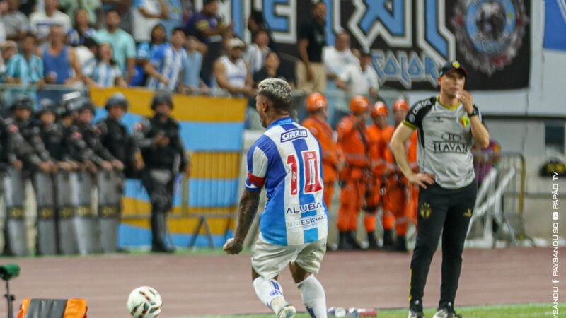Meia do Paysandu faz golaço digno de Puskás na Série C e viraliza nas redes; assista
