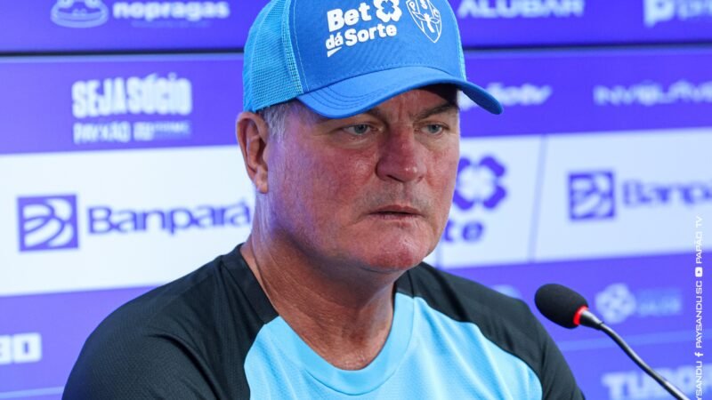 Mazola explica empate do Paysandu com a Inter de Limeira e vê time vivo no quadrangular