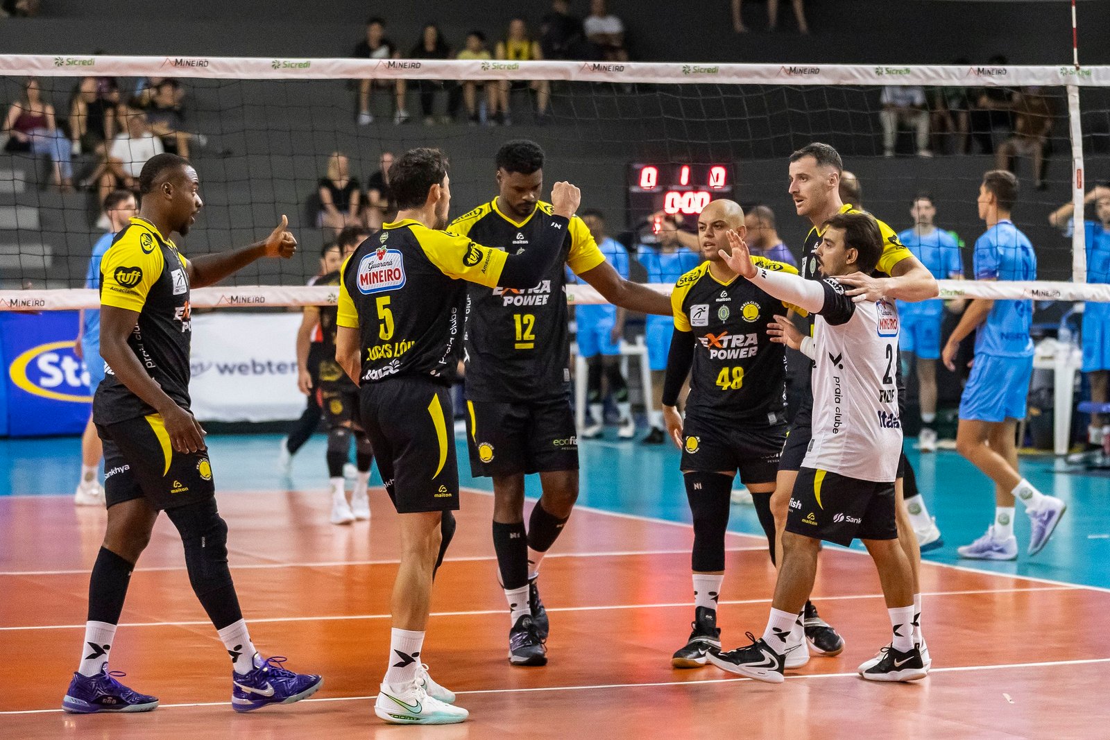 Praia Clube freia reação de Montes Claros e vence a segunda no Mineiro de vôlei masculino