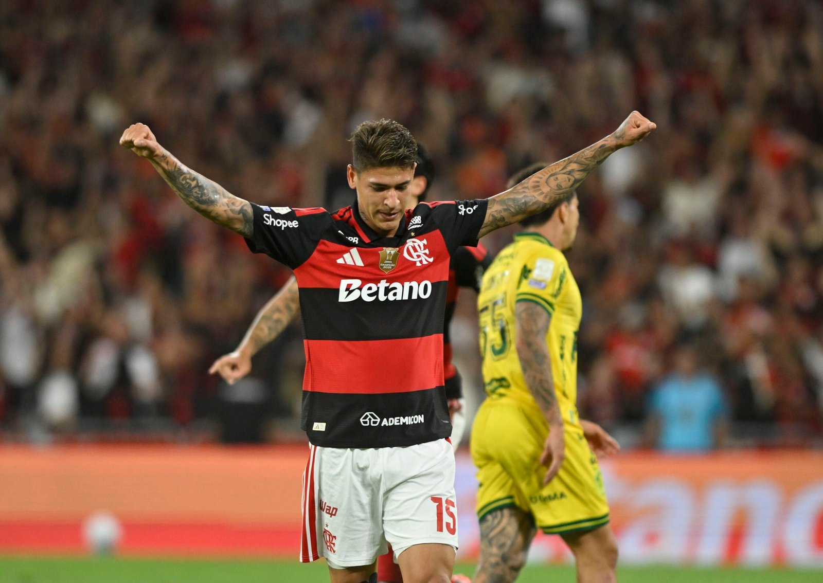 Carrascal é o jogador de Série A que precisa de menos minutos para participar de gol no último mês