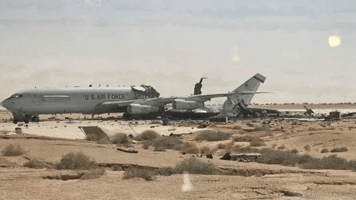 As imagens da destruição em bases militares americanas após ataques do Irã