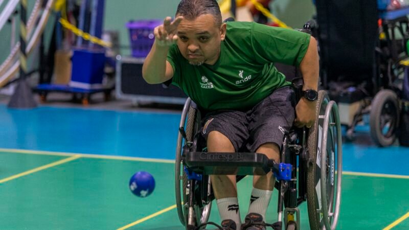 Cearense Maciel Santos conquista medalha de bronze no Mundial de bocha paralímpica