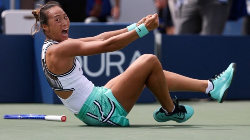 Chinesa, que ocupa a 121ª posição do ranking, vence sete games seguidos e vira no US Open