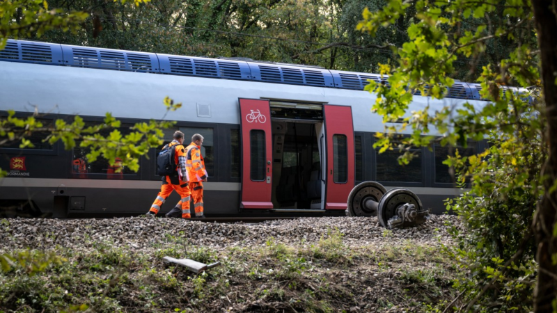 Polícia suspeita de ‘sabotagem’ em descarrilamento de trem que deixou 44 feridos na França