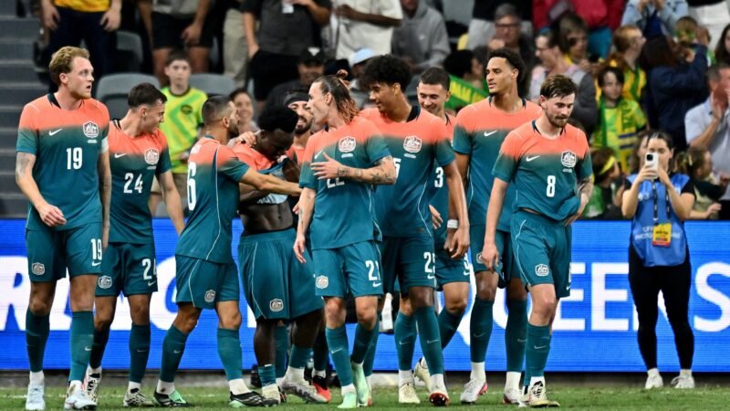Irankunda, autor do gol da Austrália em amistoso, revela que conhece Palmeiras e Corinthians no Brasil