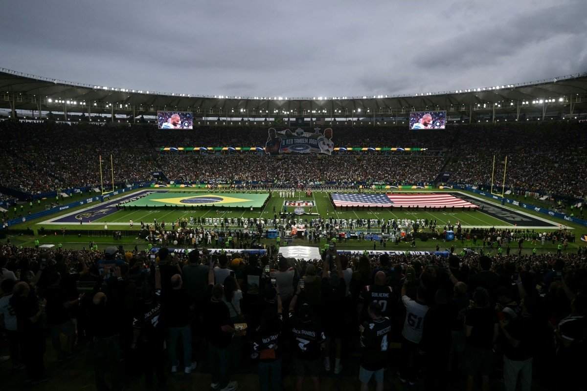 Jogo da NFL quebra recorde de público no Brasil em 2026; veja lista
