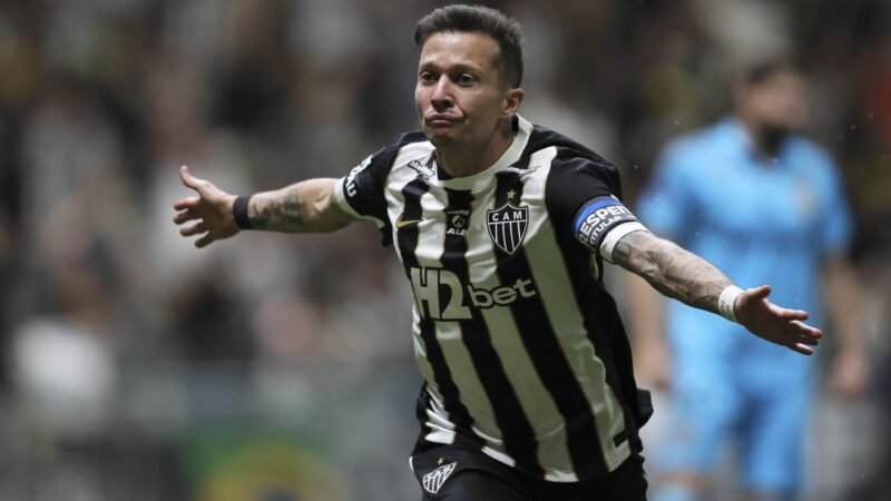 Gol de Bernard é o mais rápido de um brasileiro na Sul-Americana, mas não entra em Top-5; veja ranking
