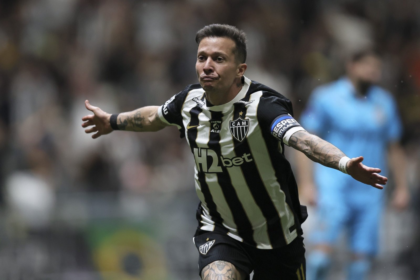 Gol de Bernard é o mais rápido de um brasileiro na Sul-Americana, mas não entra em Top-5; veja ranking