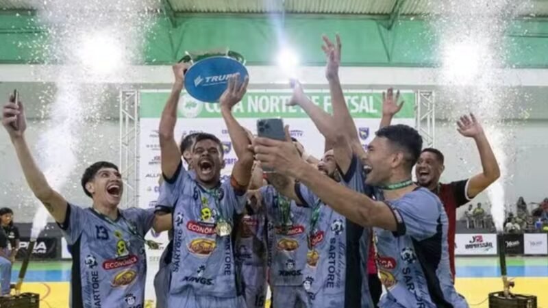 Sem Sartore, atual campeão da Copa Norte de Futsal, Amapá terá apenas um time na competição