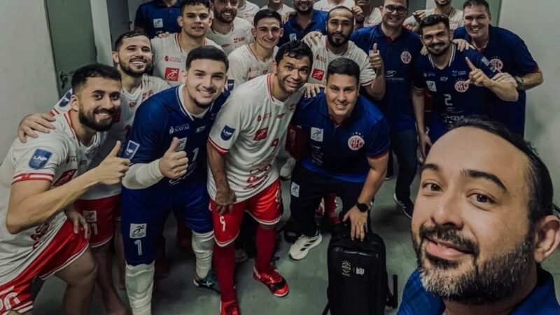 Futsal: América-RN vence e avança para semifinais da Taça Brasil