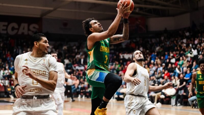 Brasil perde para o México nas Eliminatórias da Copa do Mundo de basquete