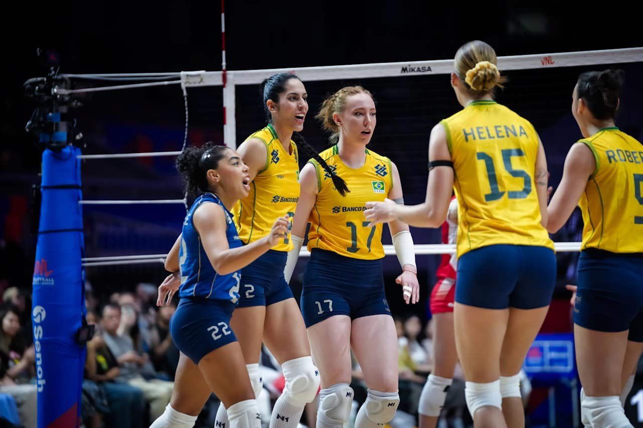 Brasil x Venezuela no Pré-Olímpico Feminino de vôlei: horário e onde assistir ao vivo