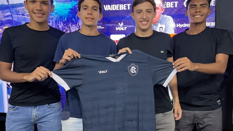 Remo assina contrato de três temporadas com quatro destaques do time sub-17