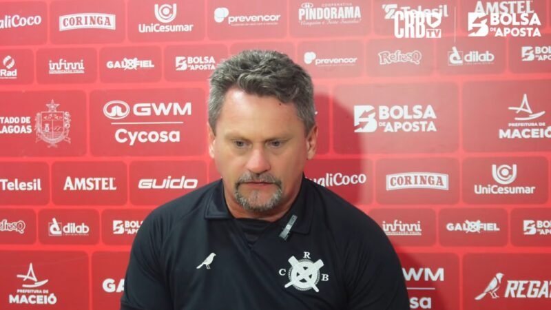 Matias diz que CRB teve um desempenho de alto nível contra o Sport: “Controlou”