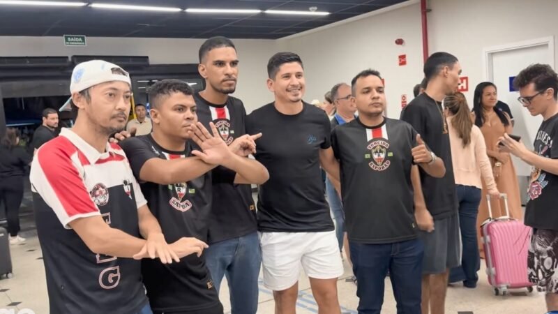 Felipe Pará desembarca em Teresina e comenta sobre seu retorno ao River-PI, para o Piauiense Série B