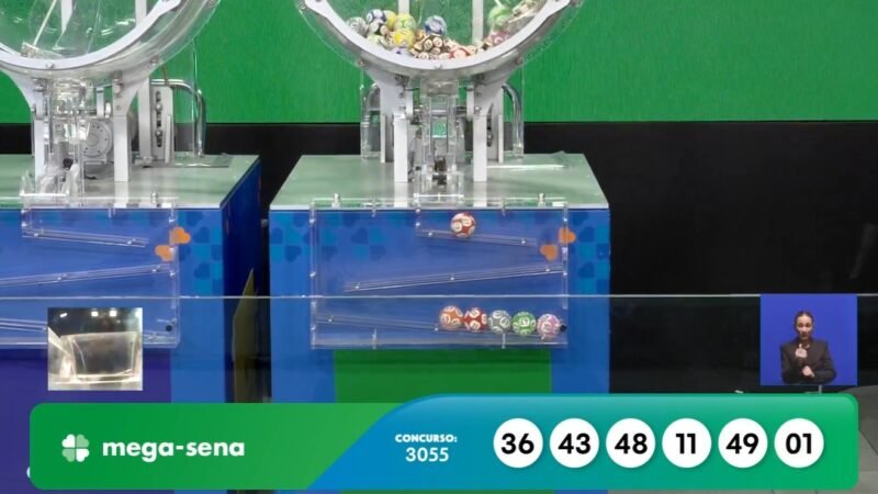 Mega-Sena 3055 acumula e prêmio vai a R$ 76 milhões; confira os números sorteados