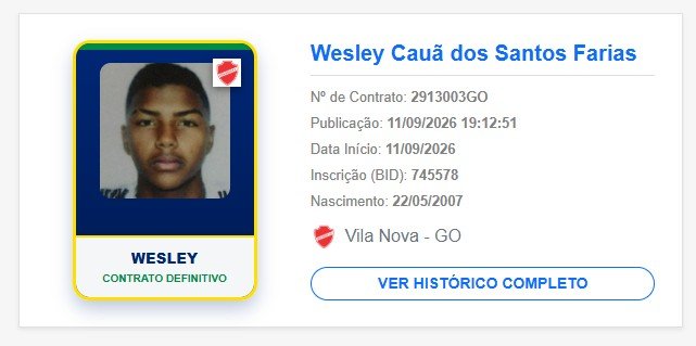 Destaque da base do CSA, Cadu é emprestado ao Vila Nova