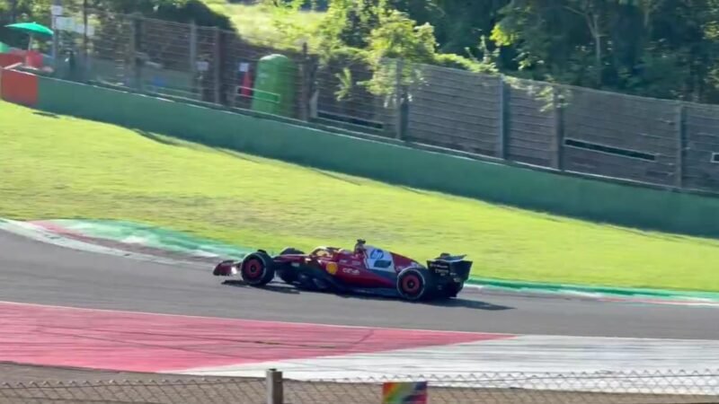 Rafael Câmara realiza testes com carro de 2025 da Ferrari em Ímola