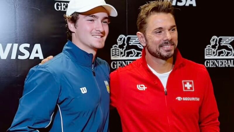 João Fonseca se surpreende com presença de Wawrinka na Copa Davis e projeta duelo