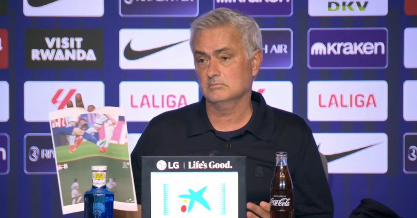 Atlético de Madrid usa impressora para responder Mourinho: “Pare o assédio aos árbitros”