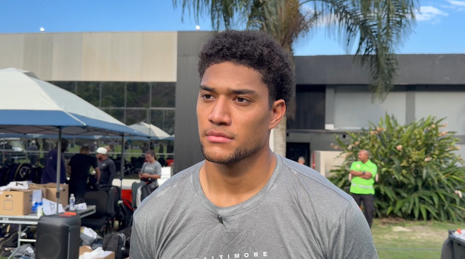 Kyle Hamilton valoriza jogo no Maracanã: “Vou contar para meus filhos que joguei nesse estádio”