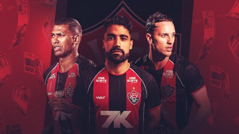 Vitória fecha segunda janela de reforços com foco em reposição e mercado brasileiro; veja balanço