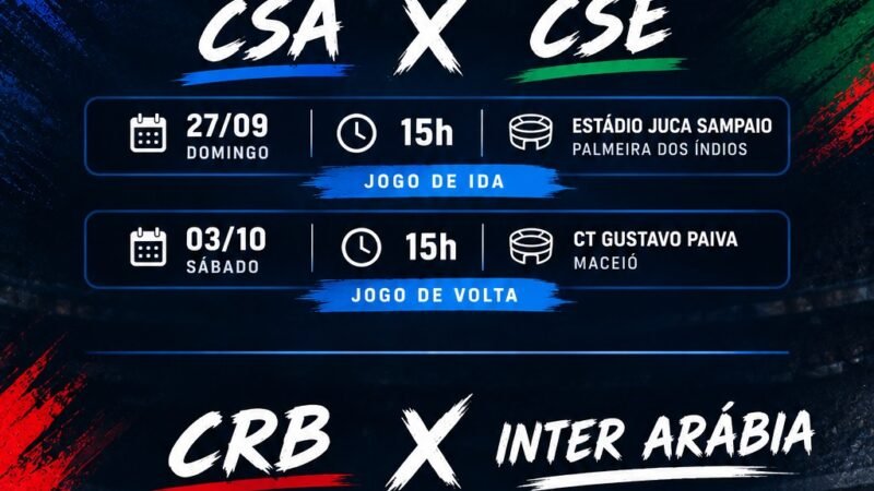 CSE abre vantagem contra o CSA na semifinal do Alagoano Sub-20