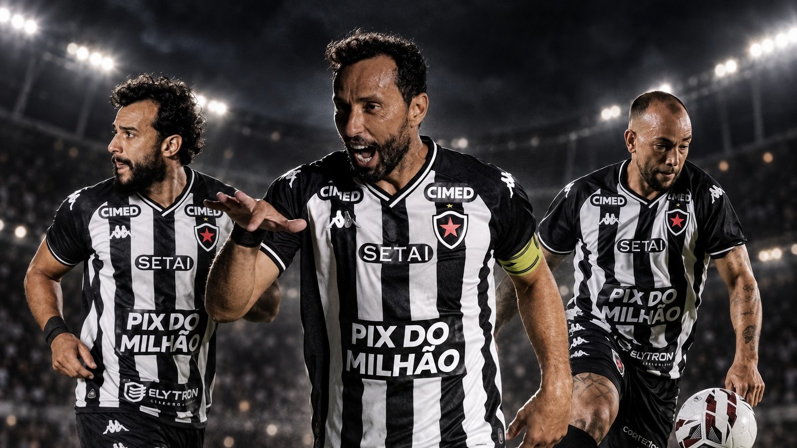 Vovôs-garotos: Nenê comanda trio de veteranos do Botafogo-PB em busca de acesso à Série B