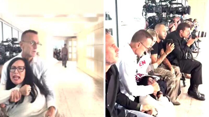 CEO de conselho de moda dos EUA puxa e tapa a boca de manifestante dos direitos dos animais durante desfile; ele deixou o cargo