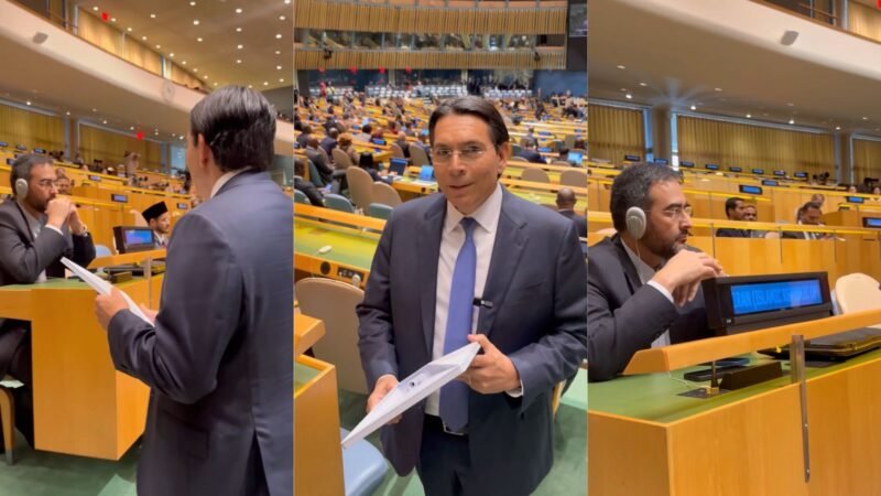 VÍDEO: embaixador de Israel na ONU provoca diplomata iraniano no plenário da Assembleia Geral