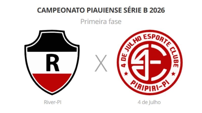 River-PI x 4 de Julho: veja onde assistir ao vivo, horário e prováveis escalações